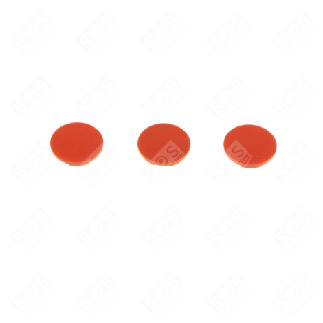 LOT DE 3 CACHES VIS ROBOT MÉNAGER - 117825S