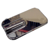 Cache de sortie de café chromé