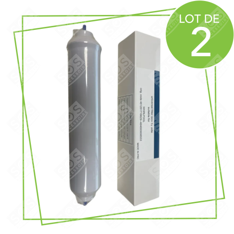 LOT DE 2 FILTRES À EAU SIDE BY SIDE FRIGO, RÉFRIGÉRATEUR, CONGÉLATEUR - 484000000680, DA29-10105J