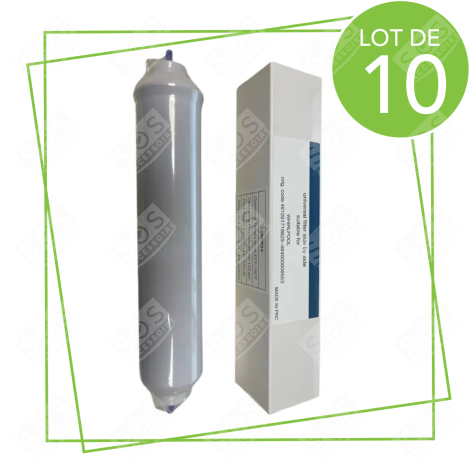 LOT DE 10 FILTRES À EAU SIDE BY SIDE FRIGO, RÉFRIGÉRATEUR, CONGÉLATEUR - 484000000680, DA29-10105J