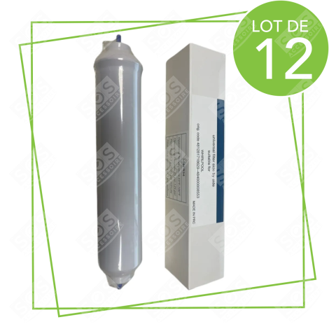 LOT DE 12 FILTRES À EAU SIDE BY SIDE FRIGO, RÉFRIGÉRATEUR, CONGÉLATEUR - 484000000680, DA29-10105J