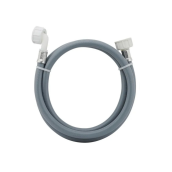 Tuyau d'arrivée d'eau universel 2m50 livré avec joints 20/27 avec raccords droit x coudé (L2500mm 3/4 F x 3/4 C Tuyau d'arrivée d'eau universel 2m50 livré avec joints 20/27 avec raccords droit x coudé (L2500mm 3/4 F x 3/4 C