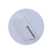 Bouton programmateur blanc gris l : 29 m