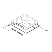 Dessus vitrocéramique