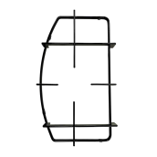 Grille plans 90 front.dx tranc.noir