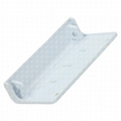 Poignée blanche portillon