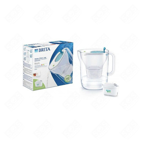 CARAFE FILTRANTE BLEUE STYLE LED4W MXPRO DIVERS PETIT MÉNAGER - 1051124