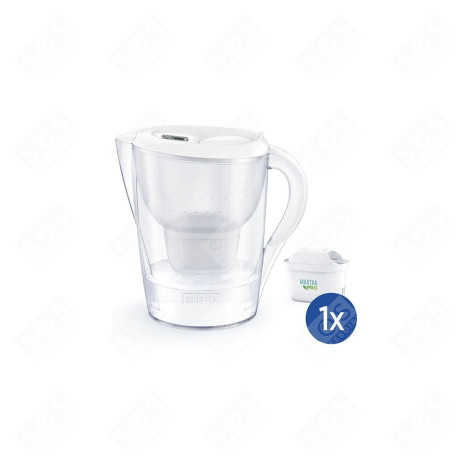 CARAFE FILTRANTE BLANCHE MARELLA XL ME4W DIVERS PETIT MÉNAGER - 1051123