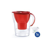 Carafe filtrante rouge MARELLA ME4W MXpro