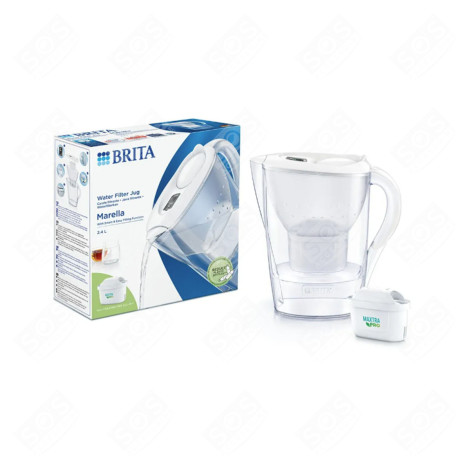 CARAFE FILTRANTE BLANCHE MARELLA ME4W MXPRO DIVERS PETIT MÉNAGER - 1051118