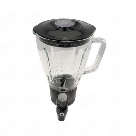 BOL BLENDER / MIXEUR NOIR EN VERRE COMPLET ROBOT MÉNAGER - KW680989
