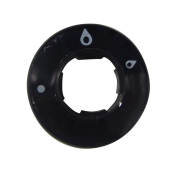 Disque bouton bruleurs noir pf7