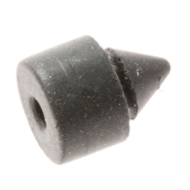 Butee caoutchouc noire