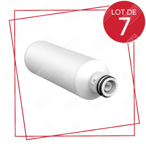 LOT DE 7 FILTRES À EAU SIDE BY SIDE FRIGO, RÉFRIGÉRATEUR, CONGÉLATEUR - AGF80300704, ADQ74793514