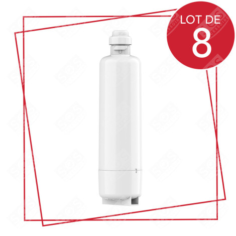 LOT DE 8 FILTRES À EAU WFC100MF FRIGO, RÉFRIGÉRATEUR, CONGÉLATEUR - 11032518
