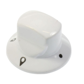 Bouton blanc polaire