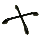 Grille fonte demirapide+caoutchouc