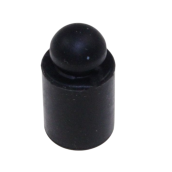 Heurtoir couvercle en verre noir