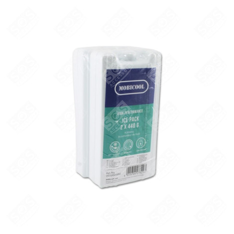 LOT DE 2 PAINS DE GLACE FRIGO, RÉFRIGÉRATEUR, CONGÉLATEUR - 9600024992