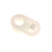Douille porte blanc(27x15x8)pour axe m8 Douille porte blanc(27x15x8)pour axe m8