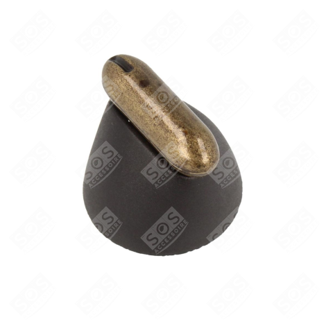 BOUTON RUSTIQUE ANTRACITE-BRUNITA ROBOT MÉNAGER - C00110586