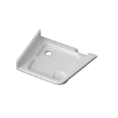 Couvre charniere droite blanc Couvre charniere droite blanc