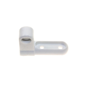 Plastique charniere sx superieur m8 blanc h32x Plastique charniere sx superieur m8 blanc h32x