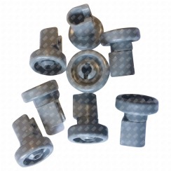 Lot de 8 roulette panier sup