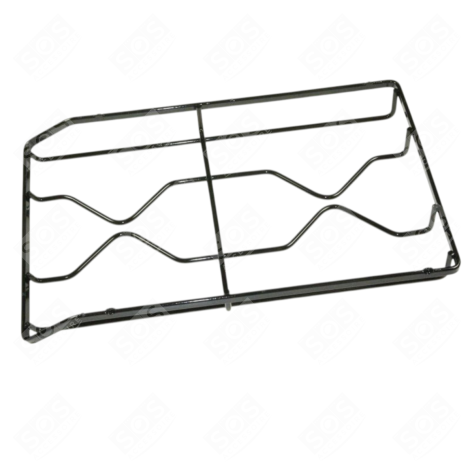 GRILLE DROITE 2 FEUX NOIRE BANDE PLAQUE DE CUISSON - C00032561