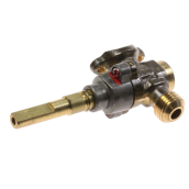 Robinet gaz auxiliaire plans lateraux