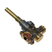 Robinet gaz semi-rapide plans lateraux