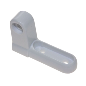 Charniere superieur m8 blanc (h:22x33mm)'8.5.9 Charniere superieur m8 blanc (h:22x33mm)'8.5.9