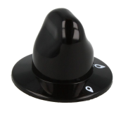 Bouton feux gaz noir tables 60-90