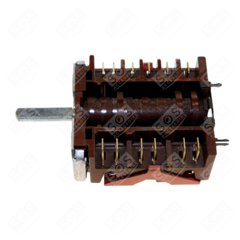 COMMUTATEUR FOUR VENTILEE+LUMIER (30921) FOUR, CUISINIÈRE - C00019620