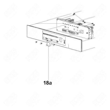 MANETTE, BOUTON REPÈRE 18A FOUR, CUISINIÈRE - 49024193