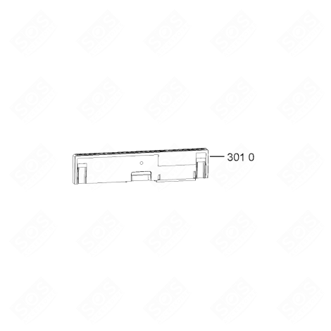 BANDEAU DE COMMANDE COMPLET LAVE-VAISSELLE - 481010481351