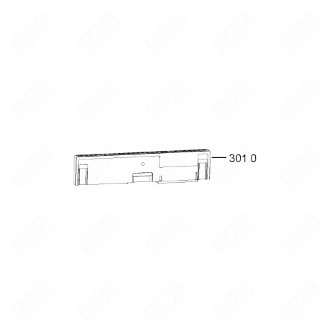 BANDEAU DE COMMANDE COMPLET ADG 8542 FD LAVE-VAISSELLE - 481010484993