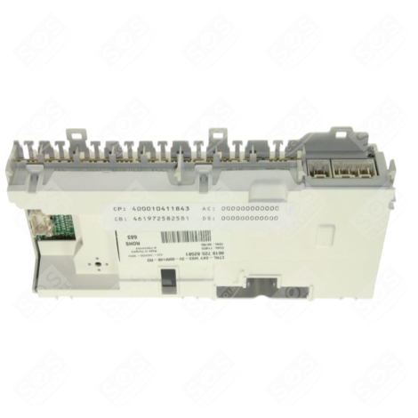 PLATINE CONTROLE PROGRAMMEE LAVE-VAISSELLE - 481010411843