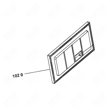 PORTE CONGELATEUR P 300 WP B L *(WP) FRIGO, RÉFRIGÉRATEUR, CONGÉLATEUR - 481010443347