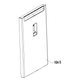 Porte refrigerateur six/mg 1231,5x700 mm