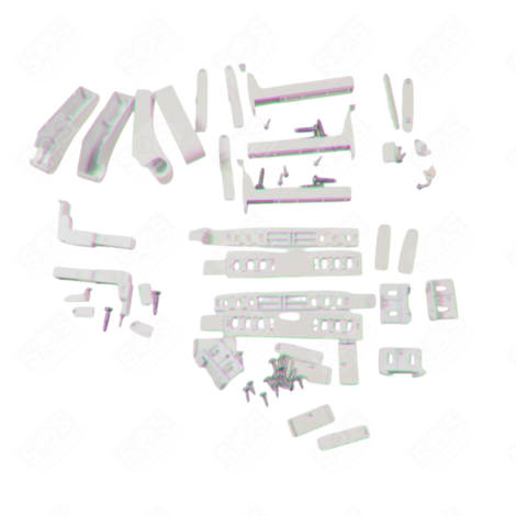 KIT GLISSIÈRES FRIGO, RÉFRIGÉRATEUR, CONGÉLATEUR - 4647550100, 4647520100