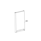 Porte refrigerateur ts/mg 1027x700 mm