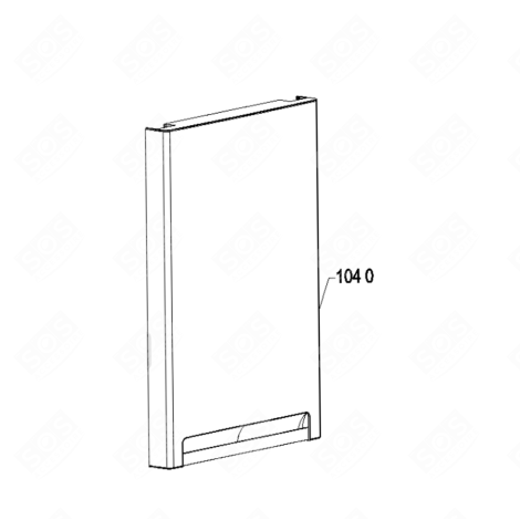 PORTE REFRIGERATEUR SIX/MG 1027X700 MM FRIGO, RÉFRIGÉRATEUR, CONGÉLATEUR - 481010578616