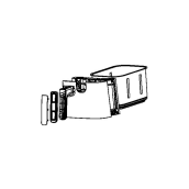 Ensemble tiroir, panier gauche