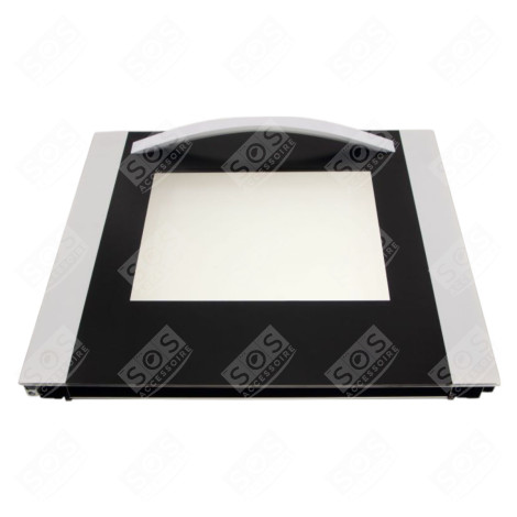 PORTE COMPLÈTE NOIR FOUR, CUISINIÈRE - 20726474