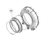 Joint de hublot (repère T204)