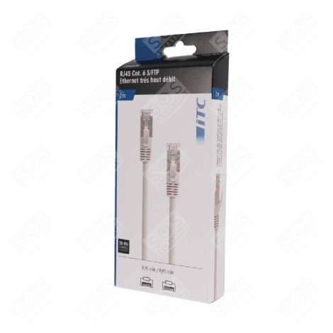 CÂBLE RJ45 CAT6 (2M) INFORMATIQUE - 302358