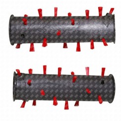 Brosse, embout rotatif