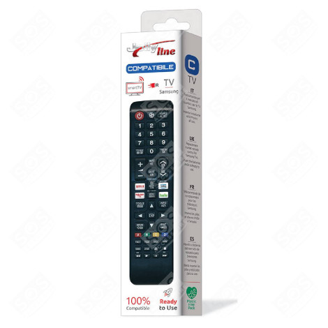 TÉLÉCOMMANDE DÉDIÉE SAMSUNG TÉLÉVISION - 1716