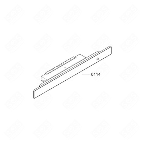 CARTE ÉLECTRONIQUE, MODULE DE COMMANDE  FRIGO, RÉFRIGÉRATEUR, CONGÉLATEUR - 00740251